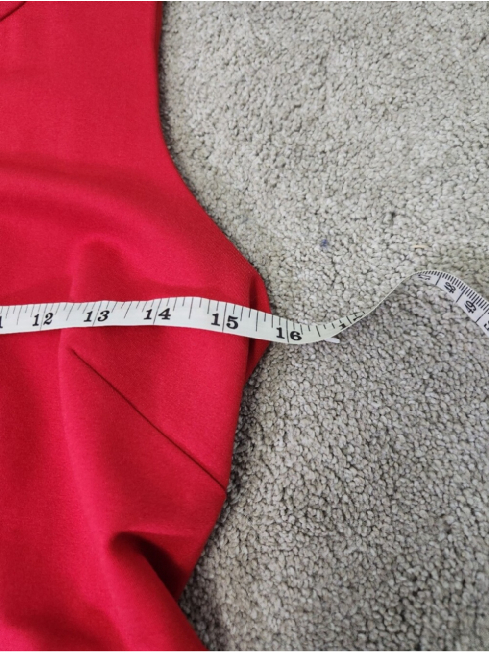 Hutch Anthropologie Little Red Mini Dress 60s Mod Mad Men Jackie O Size Small - Picture 7 of 13